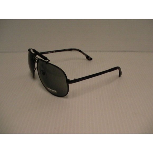Diesel New Sunglasses mens DL0027 02A 63/11 gray lenses with leather case - Picture 1 of 8